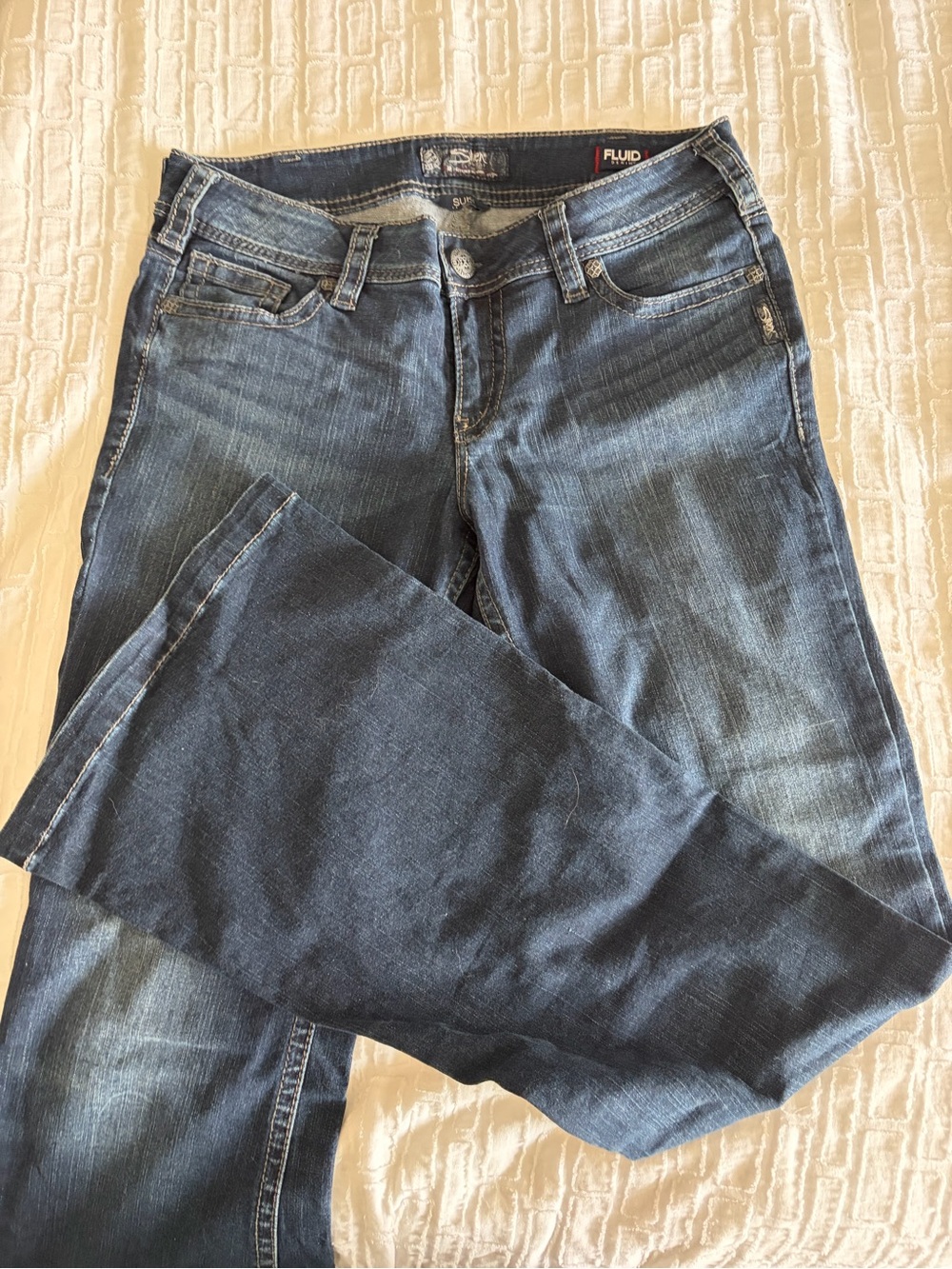 Silver Jeans Women's Dark Blue Bootcut Jeans